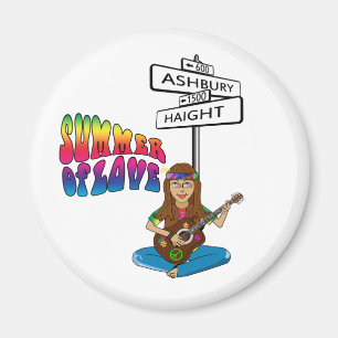 Imán Haight Ashbury verano de amor