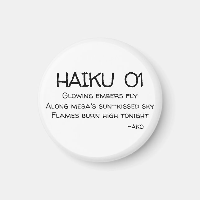 IMÁN HAIKU 01 (Frente)