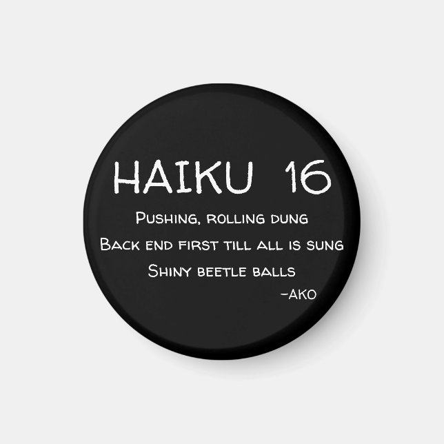 IMÁN HAIKU 16 (Frente)