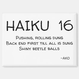 IMÁN HAIKU 16