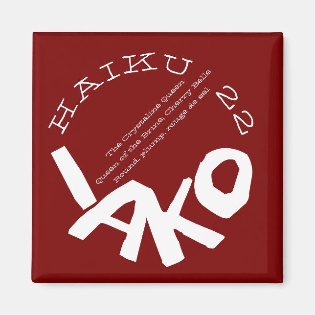 IMÁN HAIKU 22 (Frente)