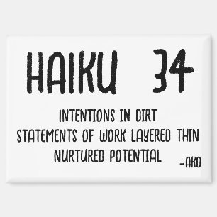 IMÁN HAIKU 34