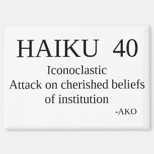 IMÁN HAIKU 40
