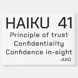 IMÁN HAIKU 41