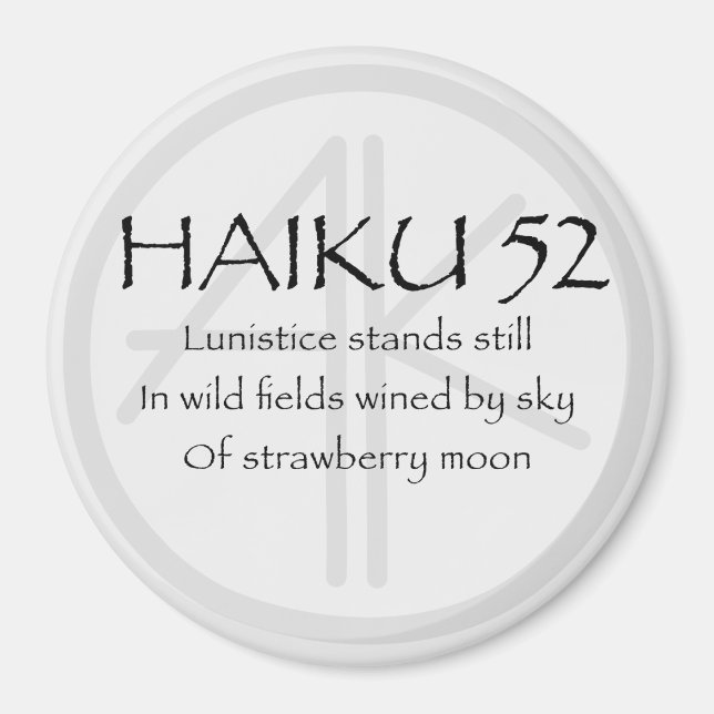IMÁN HAIKU 52 (Frente)