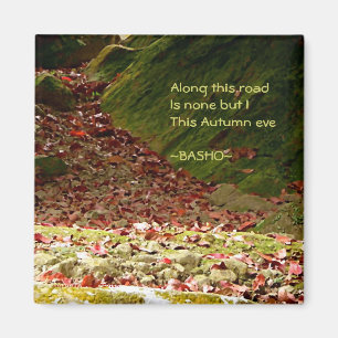 Imán Haiku-Eve de Otoño/