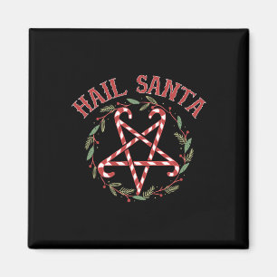 Imán Hail Santa Navidades Krampus Clothing