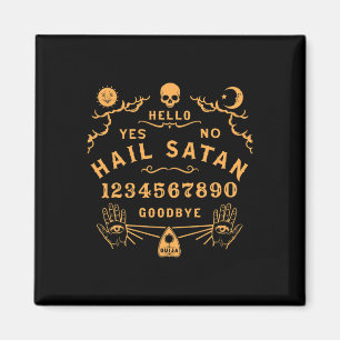 Imán Hail Satan Occulan Horror Atheist Wiccan Satanic O