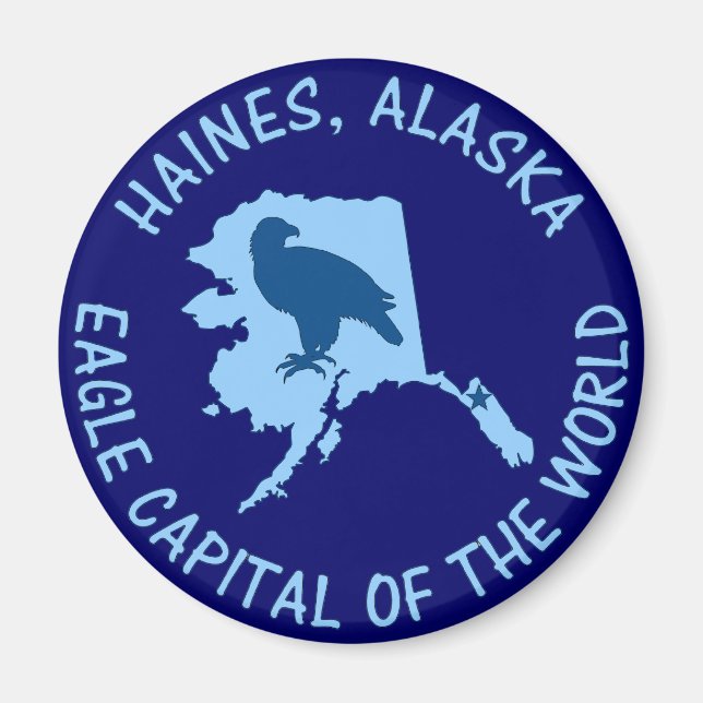 Imán Haines, Alaska Eagle Capital del Mundo (Frente)