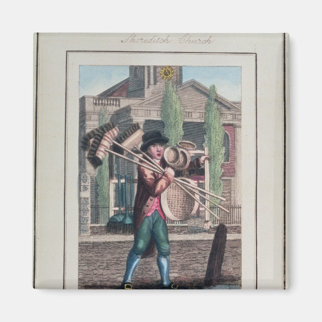 Imán Hair Brooms, Iglesia Shoreditch (Frente)