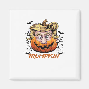 Imán Hair Funny Pumpkin Halloween Boo - Humor político