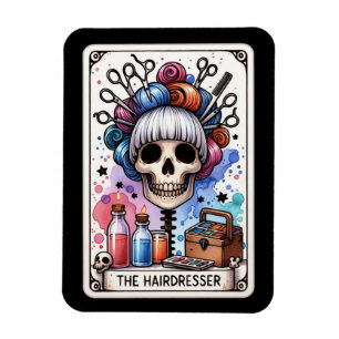 Imán Hairdresser Tarot Card Magnet