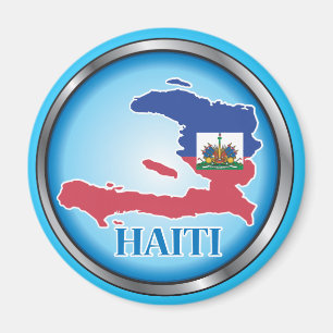 Imán Haití Button.ai redondo