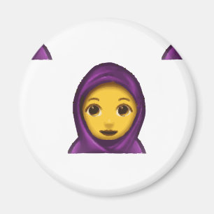 Imán hajib de emoji