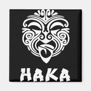 Imán Haka Fans de Rugby de Nueva Zelanda Baile Haka Mao