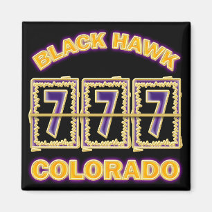 IMÁN HALCÓN NEGRO COLORADO