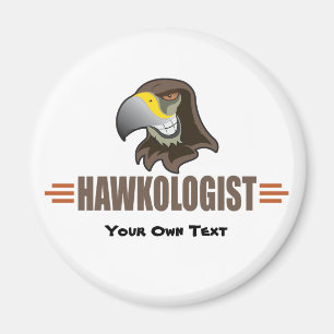 Imán HALCONES - Aves, Mascota de equipo deportivo escol