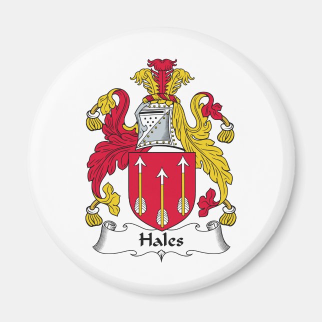 Imán Hales Family Crest (Frente)