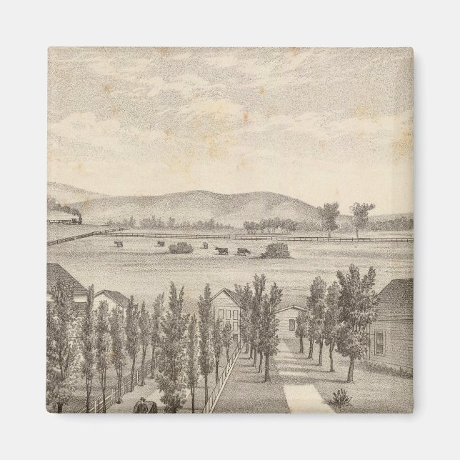 Imán Haley res, granja (Frente)