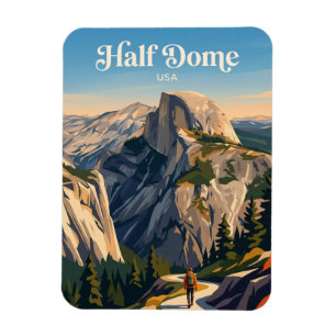 Imán Half Dome Yosemite EE. UU.