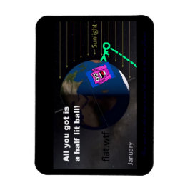 Imán Half lit ball!