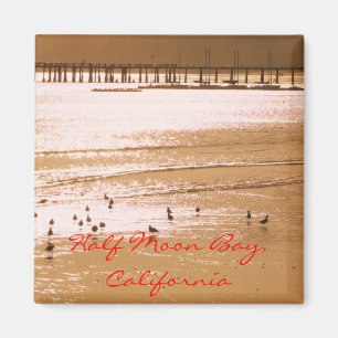 Imán Half Moon Bay, California Magnet