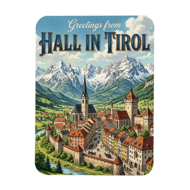 Imán Hall in Tirol Austria (Vertical)