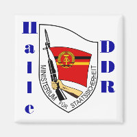 Halle, Alemania Oriental Stasi Magnet DDR GDR