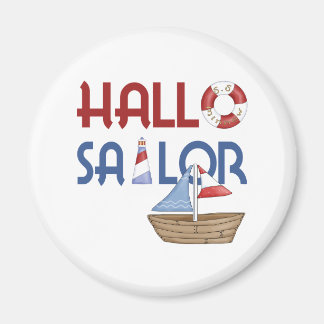 Imán Hallo Sailor
