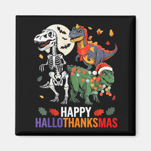 Imán Hallothanksmas Halloween Día de Acción de Gracias
