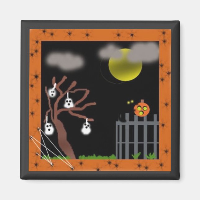 Imán halloween (Frente)