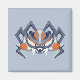 Imán Halloween Araña Espeluznante / Rey de la Calabaza