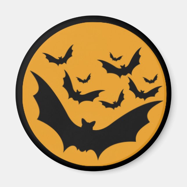 Imán Halloween Bats (Frente)