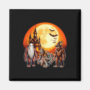 Imán Halloween Bigfots Horror Boo Fantasma Mummy Lo