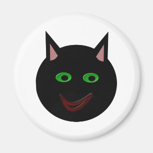 Imán Halloween Black Cat Magnet