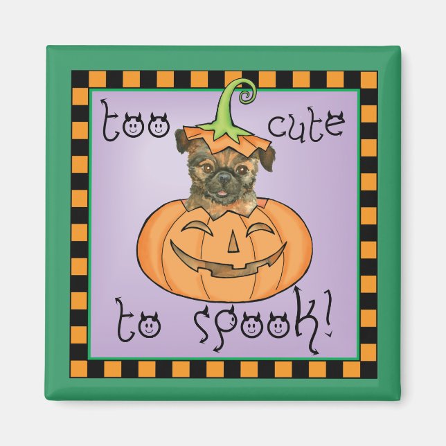 Imán Halloween Brussels Griffon Magnet (Frente)