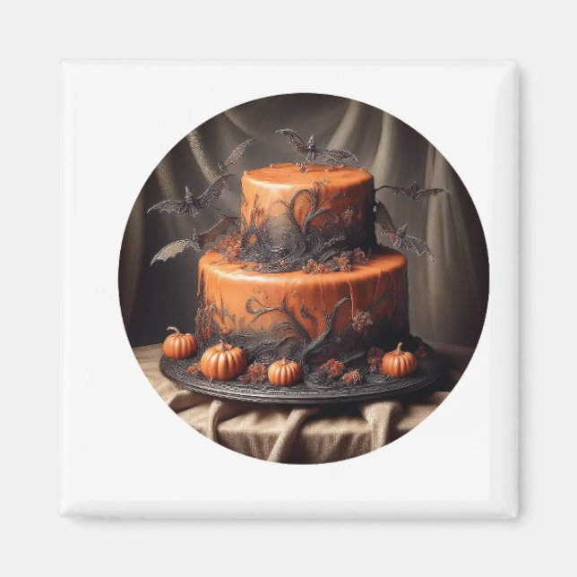 Imán Halloween Cake Magnet (Frente)