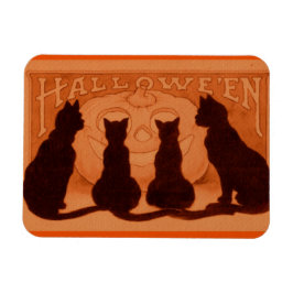 Imán Halloween Cats Magnet