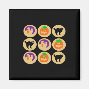 Imán Halloween Cocina Ghost Calabaza Gato Halloween Sug