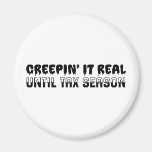 Imán Halloween - Contador gracioso - Creepin it real