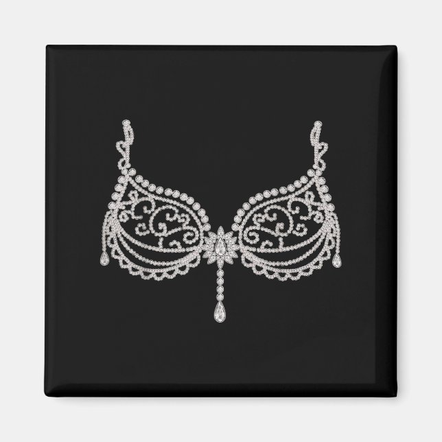 Imán Halloween Costume Show Girl  (Frente)