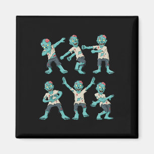 Imán Halloween Dancing Zombies Dance Challenge Boys Gir