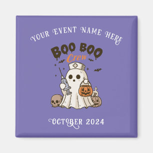 Imán Halloween de Boo Boo Crew para enfermeras