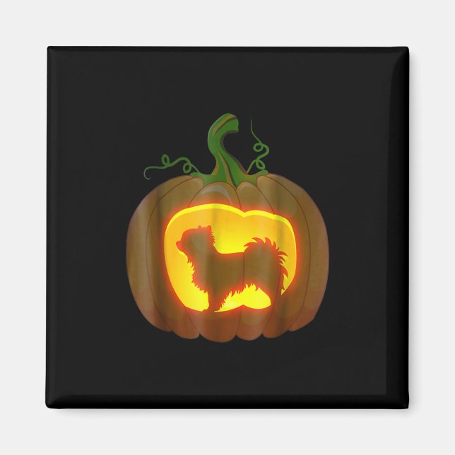 Imán Halloween de Chihuahua (Frente)
