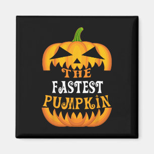 Imán Halloween del grupo familiar de calabaza más rápid