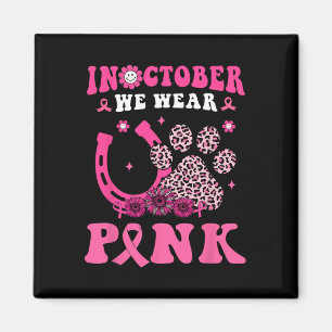 Imán Halloween En Octubre Usamos Herradura Rosa &amp;