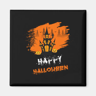 Imán Halloween Feliz cumpleaños de Halloween