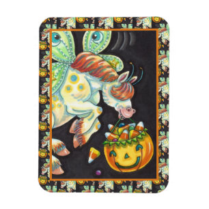 IMÁN HALLOWEEN FLYING HORSE CANDY CORN