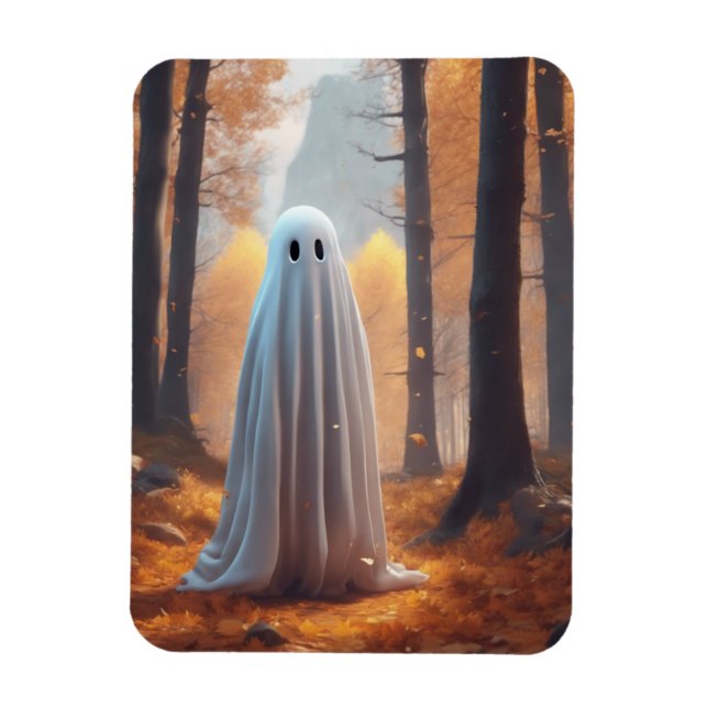 Imán Halloween Ghost Fridge Magnet (Vertical)