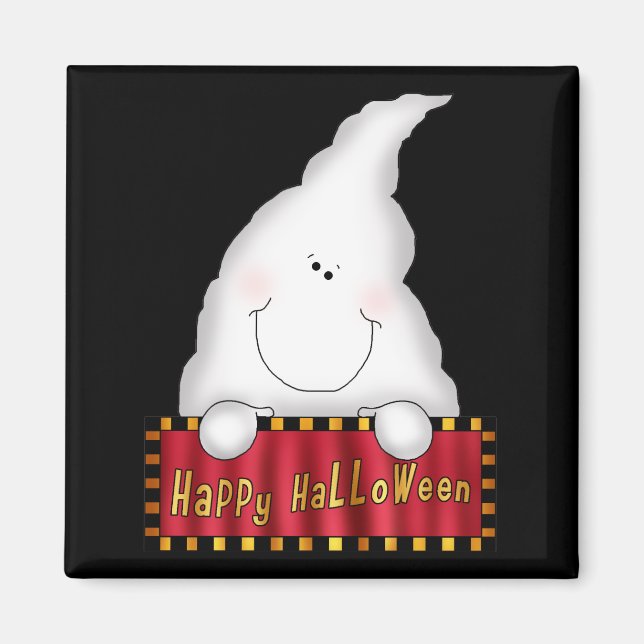 Imán Halloween Ghost Magnet (Frente)